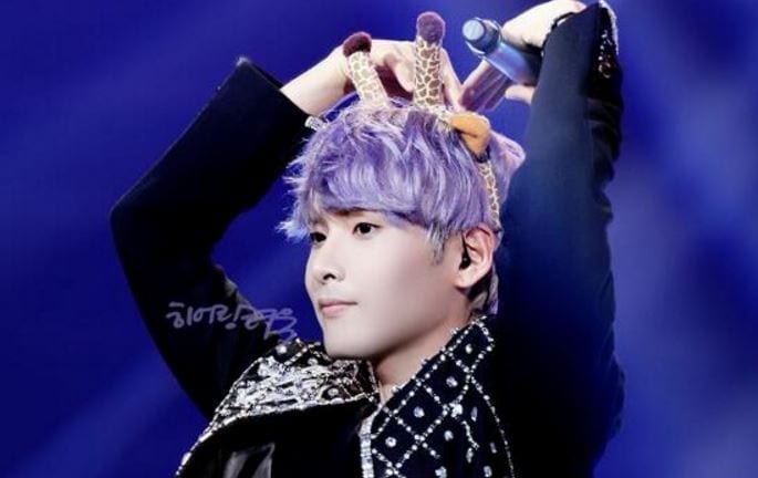 eunhyuk purple hair
