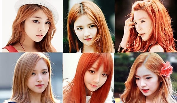Who rocks orange hair? (Kpop female edition) (Updated!)