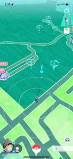 Why do some pokestops have a white ring ...