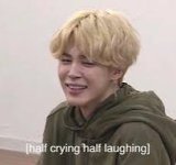 Half crying half laughing] - Jimin #reactionmeme #bts #jimin ...