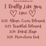 I Really Like You Lyric 222 Album Cover Released 223 Tracklist Released 224 Debut Stage 228 Pr...jpg