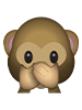 Speak-no-evil Monkey Emoji