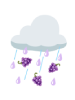 Raining Grapes