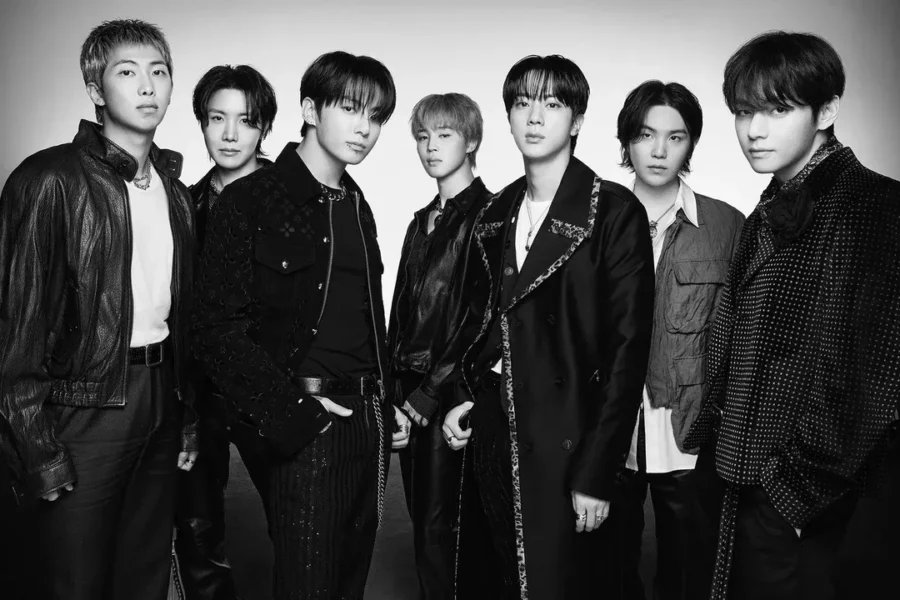 BTS Kpop boy group