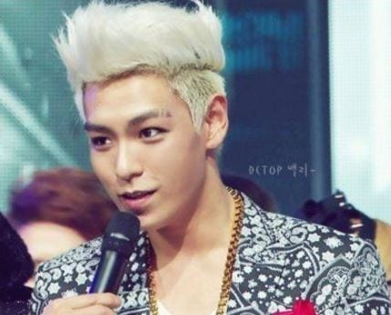 T.O.P blonde hair