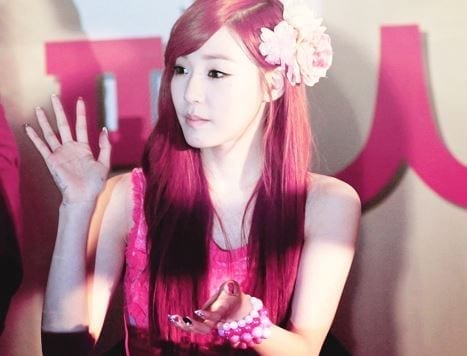 Tiffany pink hair