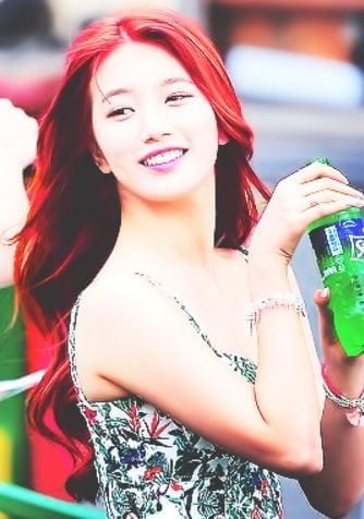 Suzy red hair