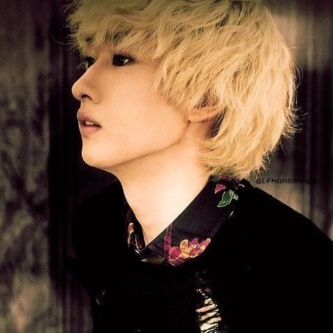 Eunhyuk blonde hair