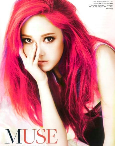 Jessica pink hair
