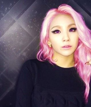 CL pink hair