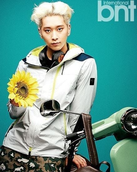 Chansung blonde hair