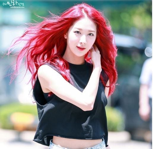 Who Rocks Red Hair Kpop Female Edition Updated