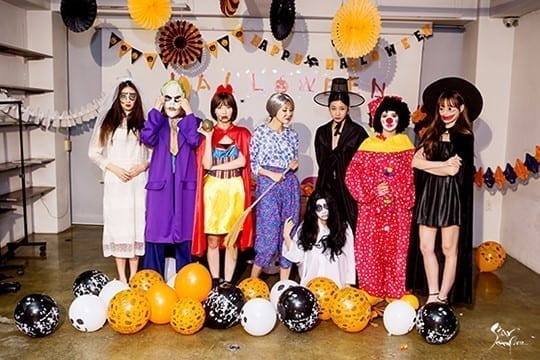 Nine muses halloween