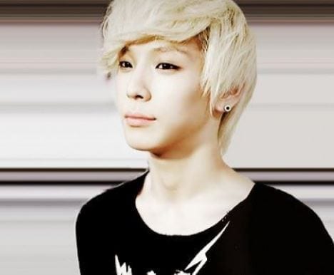 Himchan blonde hair