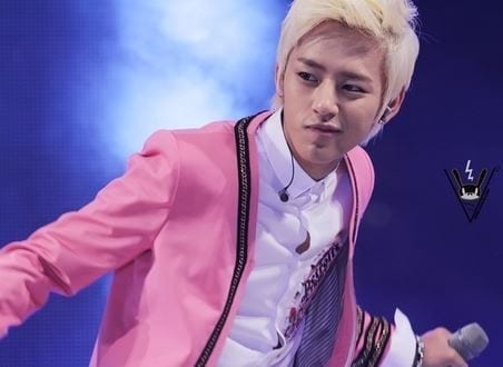 Daehyun blonde hair