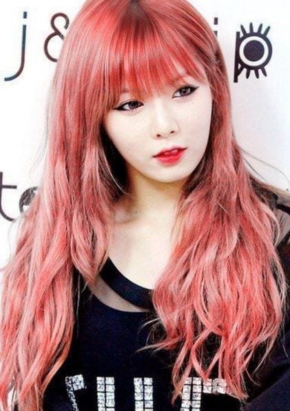 Hyuna pink hair