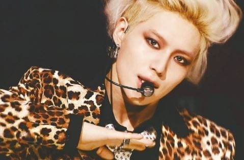 Taemin blonde hair