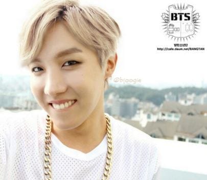 J-Hope blonde hair