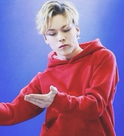 Vernon blonde hair