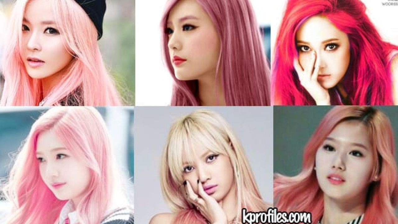 girls with pink hair pictures