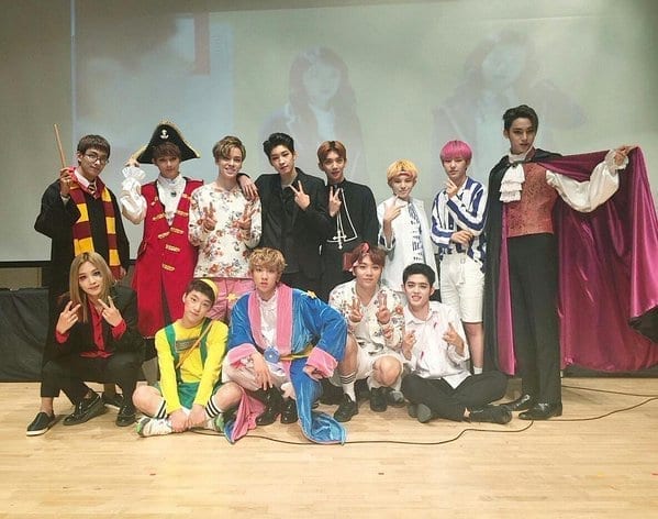 Seventeen Halloween costumes