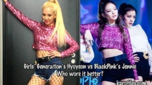 Girls generation Hyoyeon Blackpink Jennie who wore it better