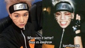 SHINee Jonghyun vs BTS Suga who wore it better