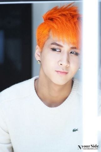 Who Rocks Orange Hair Kpop Male Edition Updated