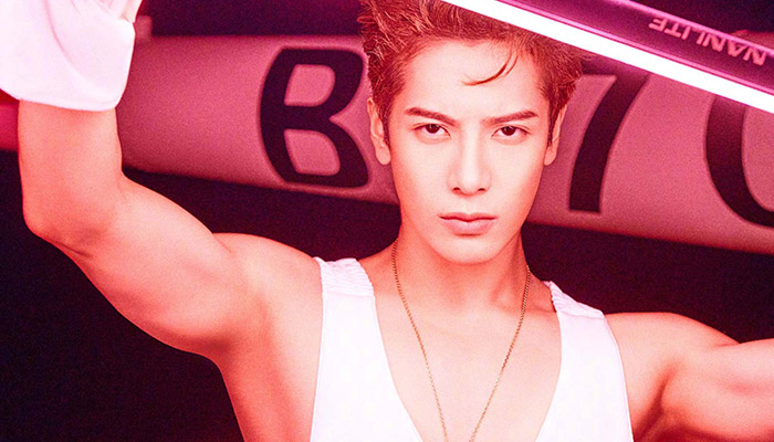 Jackson Wang, Hong Kong born member of K-pop boy band Got7, who has also  carved out a successful solo career, 10 August 2022. He was in Singapore to  film a series of