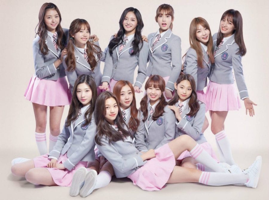 I.O.I school uniform