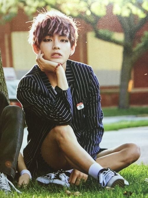 He is so damn handsome! ♥  Kim taehyung, Bts taehyung, Taehyung