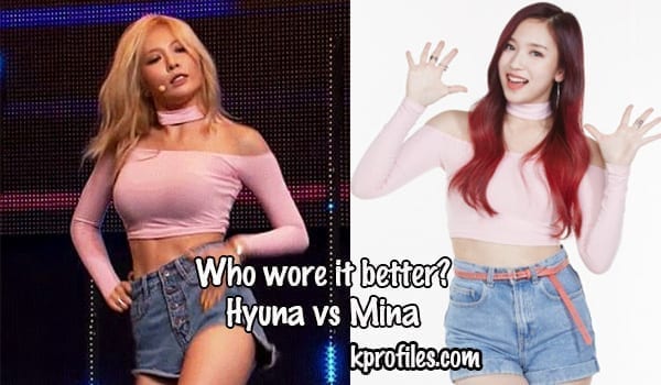 Hyuna vs Mina