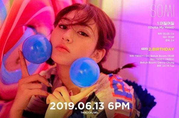 ãSOMI BIRTHDAYãçåçæå°çµæ