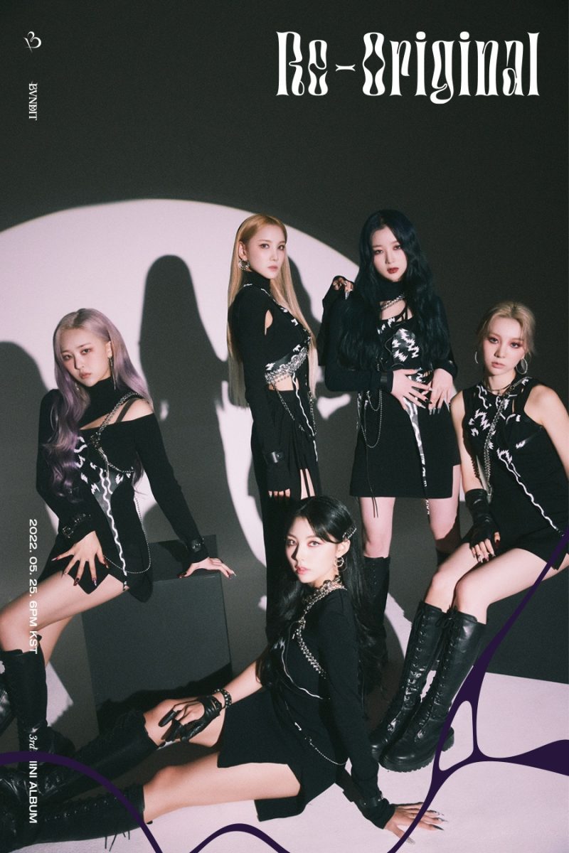 BVNDIT members are Yiyeon, Songhee, Jungwoo, Simyeong, and Seungeun.