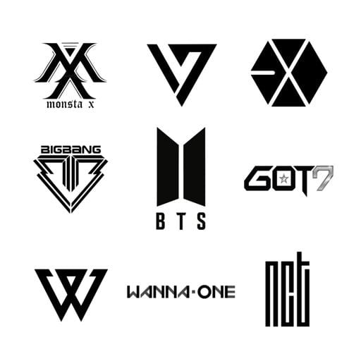 kpop group logos 2022