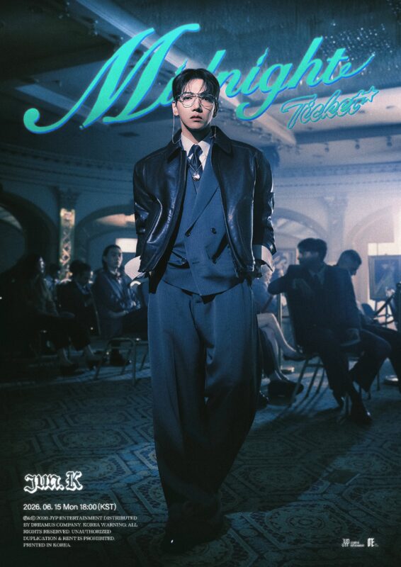 JUN. K 2PM Midnight Ticket Concept Photo