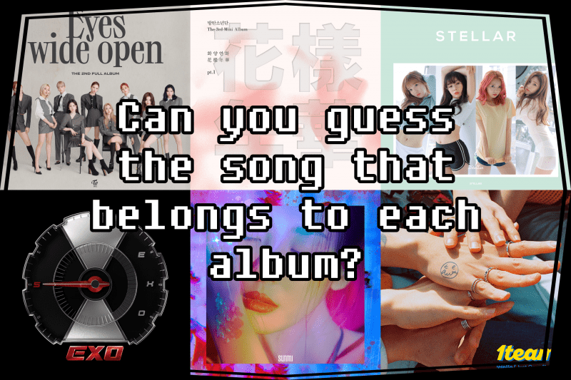 Quiz: Can you guess the song that belongs to each album? [2] (Updated ...