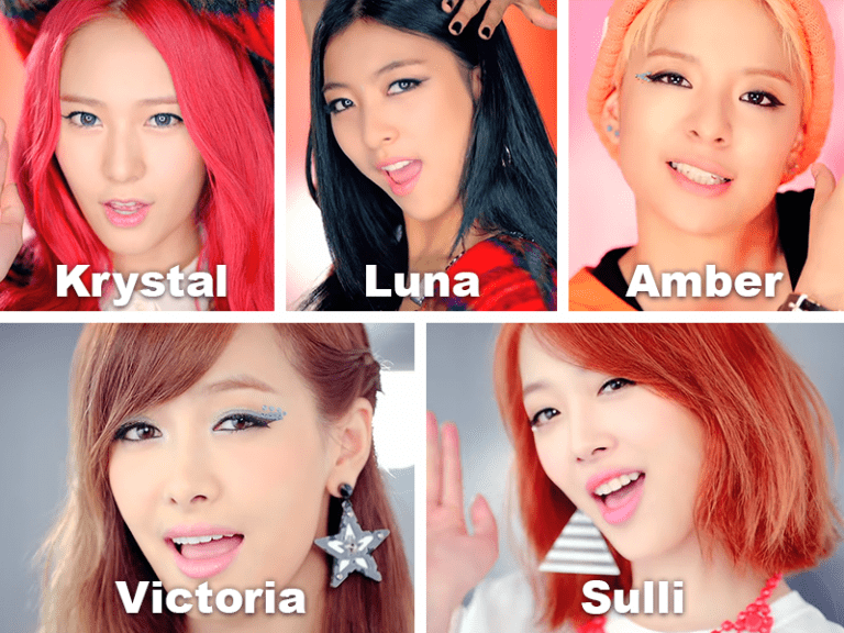 F(x): Who Is Who? (Updated!) - Kpop Profiles