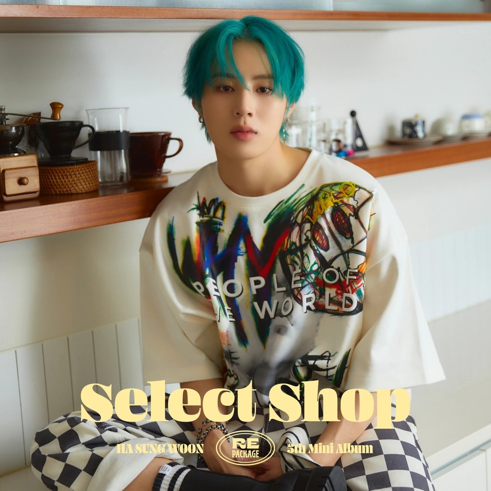 Ha Sungwoon 5th Mini Album Repackage Select Shop