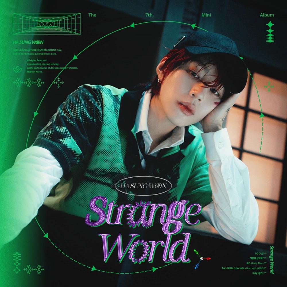 Ha Sungwoon 7th Mini Album Strange World