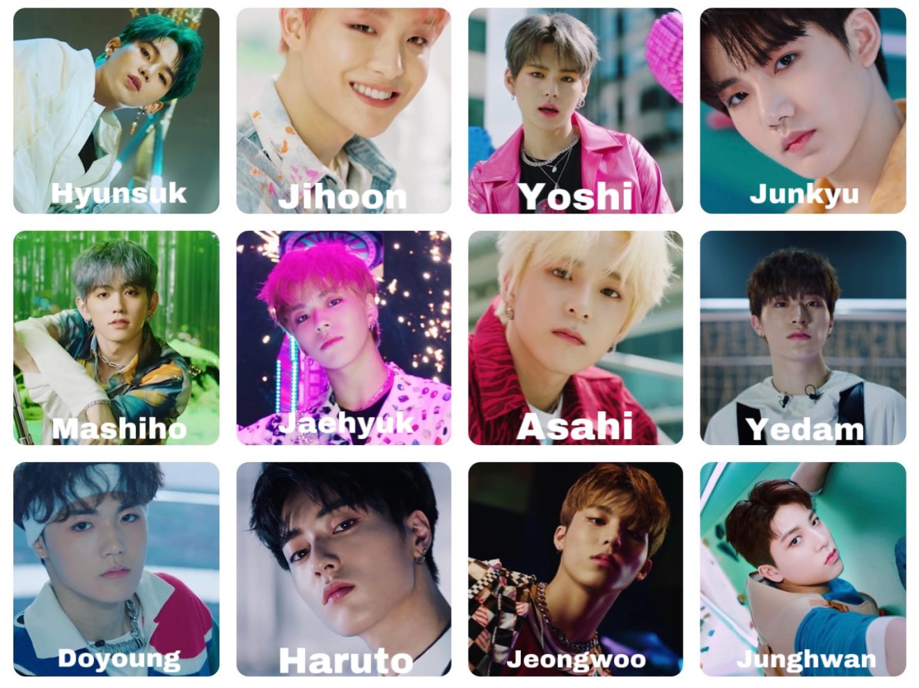 TREASURE Who is Who? Kpop Profiles