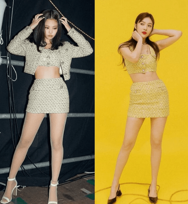 BLACKPINK's Jennie And NewJeans' Hyein Wore The Same Top But