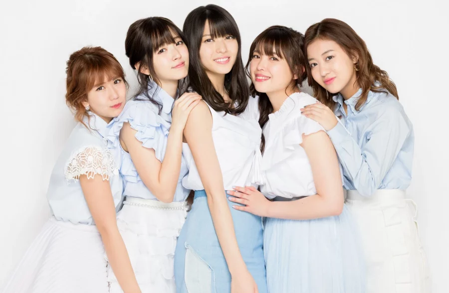 C-ute (a former Hello Project group) in 2017