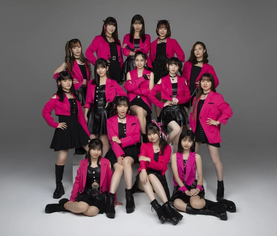 Morning Musume (the flagship Hello Project group) in October 2023
