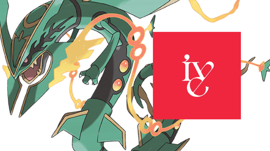 an IVE x Rayquaza edit
