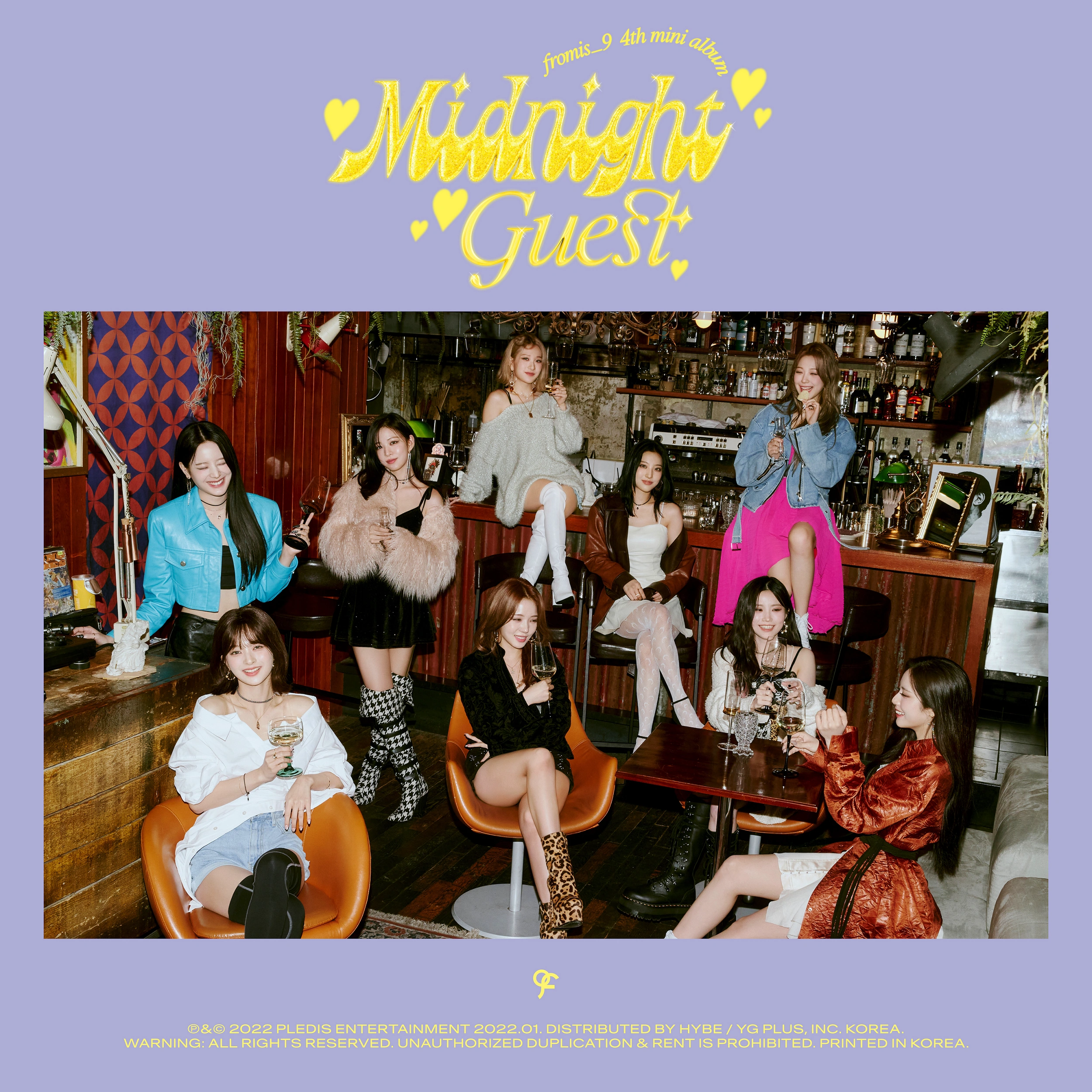 fromis_9 - 4th Mini Album Midnight Guest