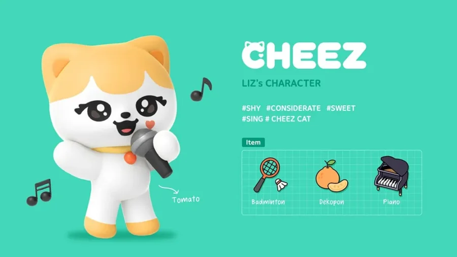 IVE (MINIVE) Liz's Character CHEEZ