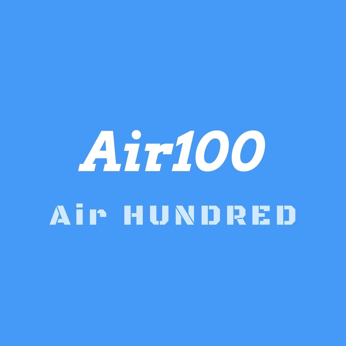 Kpop boy group Air100 logo