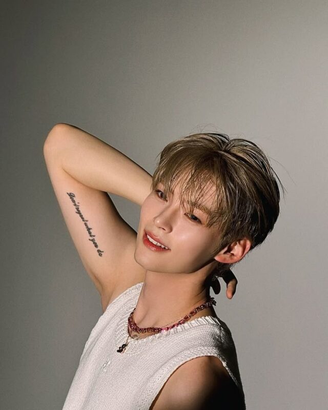 sung hanbin tattoo