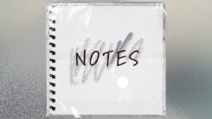 K-POP Female Duo NOTES Logo